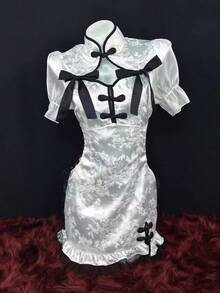 Women Cosplay Costumes - White - View 3