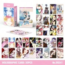 NANA Anime Photo Cards, Anime Fans Merchandise Goods, Holographic Cards, Card Collection, Christmas Gift, Small Gift, Collectibles - Multicolor - View 11
