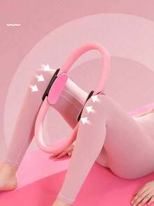 Pilates Yoga Fitness Set, Home Fitness Equipment Set, Women's Yoga Set, Family Fitness Equipment, Exercise Training Set, Suitable For Family Exercise Use - Pink - View 2