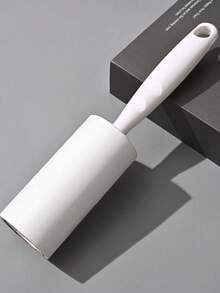 1pc Super Sticky Lint Roller, Pet Hair Removal Tool: 60 Sheets Per Roll, Effectively Removes Hair, Ideal For Dog & Cat Owners, Also Suitable For Cleaning Clothes And Furniture. - Black - View 15