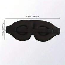 1/2 件超柔软 3D 睡眠眼罩，100% 遮光，眼罩，柔滑睡眠眼罩，睡眠眼罩，旅行睡眠眼罩，学生午睡眼罩 - 非常适合旅行和午睡 - 彩色 - 查看 15