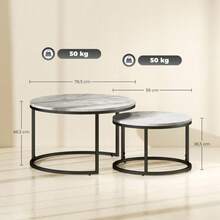 Coffee Tables - Grey - View 4