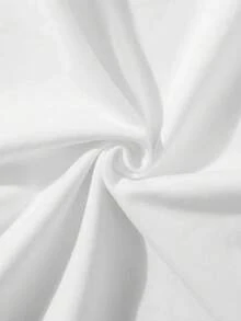 Camiseta de tirantes blanca de cuello redondo para hombre, con estampado de letras, ajuste regular, camiseta de músculo, chaleco casual para entrenamiento - Blanco - Ver 6