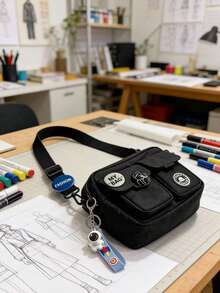 天然帆布手提袋 - 非常适合绘画、缝纫、贴纸、手工DIY项目 - 可重复使用的野餐袋、日常手提袋、独特的个性化礼品袋