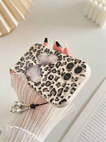 奶油色纹理波浪边亮面豹纹蝴蝶彩绘防摔手机壳，配手工串珠手链，兼容 17 Pro/17 Air/17/17 Pro Max/16/11/16 Pro/16 Plus/16 Pro Max/16 e/15 Pro Max/13/14/12/XS/XR/7G/8P，兼容 Galaxy 11/12 Pro/12/12 X/13 Pro/14 Pro/15 Pro，兼容 Redmi 10/9/Note9/12c/Note11 Pro/Note8 Pro - 彩色 - 查看 5