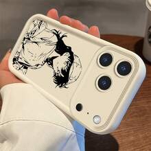 Conan phone case suitable for  17 16 16E 15 14 13 12 11 Pro Max 17 Air 16 Plu silicone all inclusive protection anti slip and anti fall soft case - SKU3-Conan - Ver 7