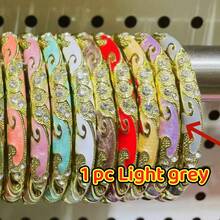 1pc Enamel Drip Oil Luxury Palace Style Hinged Bangle Bracelet, Convenient To Wear, Suitable As Birthday, Valentine's Day, New Year Gift, Party Or Holiday Wear - Thin Crown Bracelet - View 19