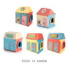 8cm Sweet, Mini, Cute Animal Flower Shop Toy House, Comes With Stickers, DIY Decorations And Companion Toys, Helps Develop Children's Various Skills
