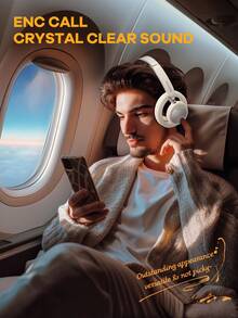 REMAX Cut-Out & Protein Ear Cups Headphones; ENC Call Noise Cancellation; 26H Playtime;BT 6.0 Headset; Ultra-Comfort & Clear Sound Earphones; Gaming Headset; Sport Headphones; Compatible With Apple/IOS/Android; Running/Fitness/Work - RB-870 - Xem 4