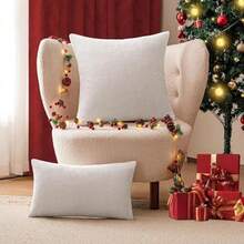 2 Fundas de cojn Decorativas,Suave Cojn Cuadrado Bohemio a Rayas,Funda de cojn de Pana para sof,45x45 cm/50x30cm (Blanco-04-50X30CM) - Blanco-04-50X30CM - Ver 8