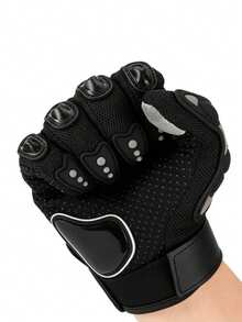 骑行手套 - 黑色 - 查看 5