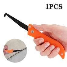 Tile Gap Repair Tool Hook Knife Professional Cleaning And Removal Of Old Grout Hand Tools Tungsten Steel Joint Notcher Collator - Orange - View 5