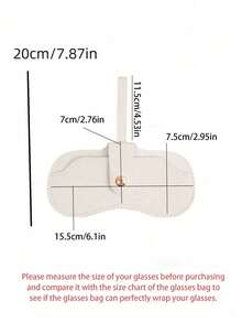 Glasses & Lipstick Storage Bag, Sunglasses Pouch, Portable Eyeglasses Case, Travel Sunglasses Protective Cover, Suitable For Autumn Home Decor, Travel Storage, Cosmetic Bag, Holiday Storage, Large Capacity Makeup Organizer Box For Lipstick, Makeup Brushes, Skincare, Phones, Etc. - Multicolor - View 9