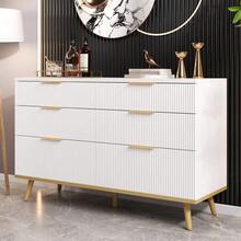 Dressers & Chests Of Drawers - White + Particle Board-1 - View 5