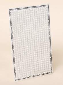 3件组合装，3毫米自粘半圆形闪亮白色珍珠颗粒脸部和眼部装饰水晶钻石贴纸，DIY，嘉年华，情人节，万圣节，圣诞节礼物，母亲节，派对，音乐节，面部毛发和指甲装饰，水钻贴纸 - 白色 - 查看 5