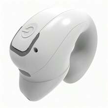 1个迷你无线降噪耳机 - 轻巧低敏设计，USB Type-C充电，5小时续航，兼容智能手机，适合免提通话，时尚便携 | 黑色可选，便携式音频设备 | 简约耳塞，无线蓝牙耳机