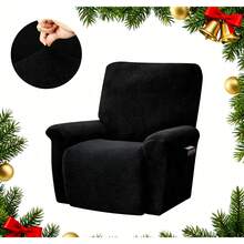 TendenciaFunda Para Elástica Sillón Reclinable Con Bolsillo 4-trozoCalidad premium - Gris - Ver 11