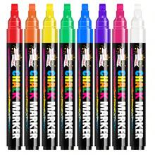 8pcs/Set Liquid Chalk Markers, Erasable Multi-Color Highlighters, LED Writing Board Glass Window Art Markers - Erasable Highlighter - View 13