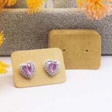 100/200pcs 3.5*2.5cm Earring Jewelry Packaging Cards
