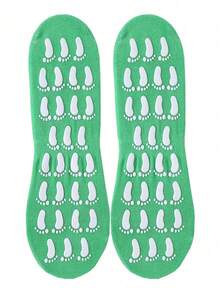 yuluan 1 Pair Anti-Slip Silicone Leg Warmers, Breathable Adult Yoga/Dance/Indoor Leg Warmers, Suitable For Spring, Summer, Autumn, Can Be Used As Gifts - Multicolor - View 7