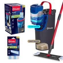 O-Cedar H2prO Flat Mop System - Hệ thống H2pr0 + 1 bình nạp lại - Xem 1