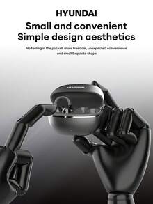 Écouteurs Bluetooth à clip d'oreille HYUNDAI EarclipC7, conception à écouteurs ouverts, Bluetooth 5.4, audio directionnel, son surround, étanchéité IP45, longue durée de vie de la batterie, faible latence pour le jeu et la musique, ajustement confortable pour le sport, compatible avec les smartphones et les ordinateurs - Multicolore - Voir 4