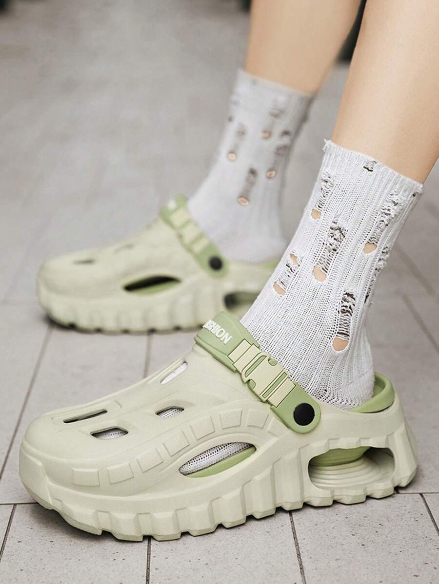 Teenagers, Campus Students Outdoor Water Sports Shoes, Trekking Shoes, Outdoor Beach Sandals, Breathable & Comfortable, Thick Sole Soft & Comfortable