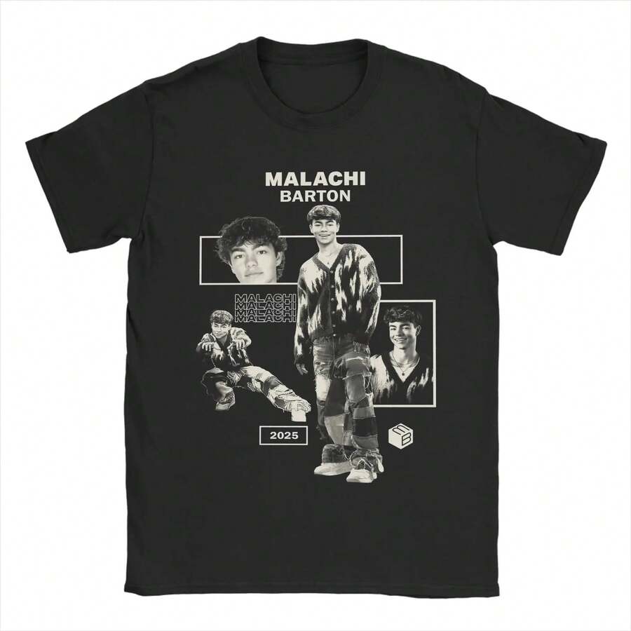 2025 Moda Zombies 4: Amanecer de los Vampiros Camiseta para Hombres y Mujeres Camiseta de Algodón de Manga Corta - Negro - Ver 1