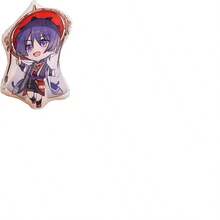 Cojin Almohada |  Personajes Chibi Kawaii | con Relleno Decorativo Poliester Suave Hogar | Listo para Usar Diseo Artistico Durable | Gaming Videojuegos (con Relleno 30x50cm) (Klee) - Klee - Ver 15