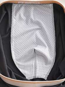 7-Piece Men's Boxer Briefs Set: "Pants" Logo Waistband Breathable Mesh Lining Soft Multi-Tone Daily Underwear - Multicolor - View 4