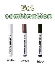 Low Odor Furniture Repair Paint Markers, Suitable For Wood And Metal, Multi-Color Scratch Repair Kit, Meets Your Different Needs, Can Repair Scratches On Cabinets, Doors, Sofas, Tables And Chairs, Wooden Cabinets, Floors, Car Interiors, Bags, Quick-Drying. - Combo Set Of 3pcs - View 17