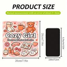 GDTME Sách tô màu với họa tiết dễ thương, vui nhộn, được thiết kế theo phong cách ấm áp và tối giản, 24 trang, giúp giảm lo âu và căng thẳng. Một món quà tuyệt vời cho Ngày Valentine, Ngày Quốc tế Phụ nữ, hoặc dùng làm văn phòng phẩm. - Nhiều màu - Xem 9