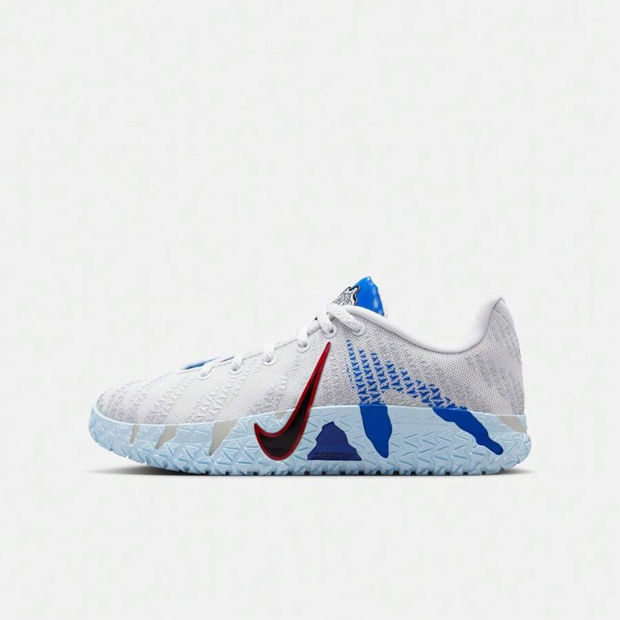 Nike Youth JA 3 SE (GS) 篮球鞋，低帮，IQ0839-001 - 白色 - 查看 1