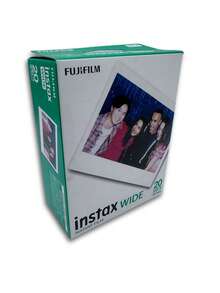 FujiFilm Fuji Instax Wide 400 Film, Perfect For Instax Wide 200, 210, 300, 400 And Evon Cameras, 20 Sheets, Capture Every Memorable Moment, Official Standard Configuration - White - View 3
