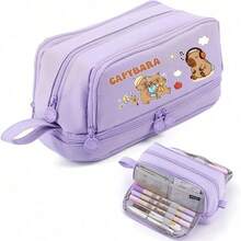 Bút bi hình chuột lang Capybara dễ thương, bút mực gel, bút viết mực đen 0.5mm, dụng cụ văn phòng phẩm, hộp đựng bút nhiều lớp dung tích lớn, đồ dùng học tập thiết yếu, đồ dùng văn phòng phẩm, quà tặng ngày Valentine. - Nhiều màu - Xem 17