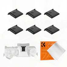 KandF  Hot Shoe Cover 6-Pack Universal Camera Hot Shoes Cap For Canon Nikon  DSLR SLR Mirrorless Camera ABS Hot Shoe Protector - như hình - Xem 1