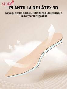Bota Vaquera Cowgirl,Botas occidentales de moda de tacón grueso con cremallera lateral y puntera puntiaguda bordada para mujer, botas medianas de un solo color | Botas Chelsea de mujer - Caqui - Ver 8