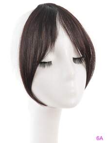 This Fashionable Synthetic Wig Features An Elegant Side-Swept Bangs, Made With Heat-Resistant Fibers To Create A Stylish And Beautiful Appearance. The Voluminous Side Hair Helps Enhance Your Facial Contours, Making It An Ideal Choice For Women Of Different Backgrounds. - Multicolor - View 12