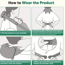 Massager Master N7 Portable Massager - 3 Modes And 2 Temperature Settings, Suitable For Neck, Shoulder, Back And Leg, Cordless, Plastic Material, Suitable For Office/Workplace, Also Suitable For Elderly - Multicolor - View 8