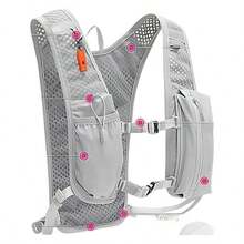 Ultra-Light Hydration Backpack Water Bottle Marathon Race Vest Backpack Sports Backpack - Multicolor - View 5