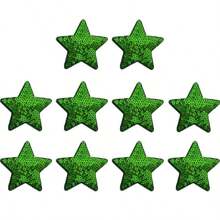 10/24 Miếng Thêu Hình Ngôi Sao & Trái Tim Lấp Lánh – Có thể ủi hoặc may lên quần áo | Phụ kiện DIY hoàn hảo cho mũ, áo sơ mi, quần jean & túi xách | Nhiều màu sắc để lựa chọn - Nhiều màu - Xem 19