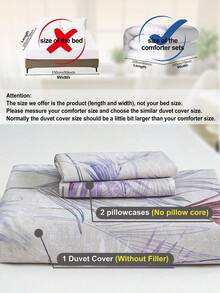 Bộ 3 món ga trải giường họa tiết hoa, được làm từ chất liệu microfiber cao cấp siêu mềm mại và thoáng khí, phù hợp cho mọi mùa, có thể giặt máy, không phai màu, không xù lông, chống co rút, chống nhăn, trang trí phòng ngủ theo phong cách Boho/Farmhouse/Modern Minimalist thời trang, dễ bảo quản, phù hợp với giường cỡ Twin/Full/Queen/King, lý tưởng cho gia đình, ký túc xá, căn hộ, khách sạn, nhà nghỉ cho thuê và làm quà tặng. - Nhiều màu - Xem 11