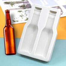 Beer Bottle Silicone Mold Chocolate Fondant Mould Cake Decorating Baking Small Resin Ornaments Mold Nonstick Dessert Mold Baking Silicone Tools - 白色 - 查看 6