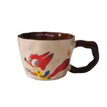 Disney 官方《疯狂动物城》尼克和朱迪陶瓷马克杯，女孩款，情侣咖啡杯，生日礼物 - 彩色 - 查看 9