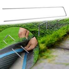 6" GALVANISED Metal Pegs - Silver - View 4