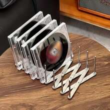 1pc CD Display Rack, Can Hold 7 Discs. Suitable For Disc Storage And Use, Great For Home Or Store - Multicolor - View 5