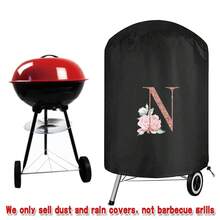 1 pieza Cubierta resistente para barbacoa, con impresión de letras en oro rosa, cubierta para parrilla de gas para cocinar al aire libre, adecuada para el hogar, caravana y accesorios de barbacoa. Protección resistente para cocinar al aire libre, utensilios de cocina y equipo de barbacoa, Día de la Mujer, artículos esenciales de viaje, recuerdos de boda, Y2k, dormitorio, accesorios de coche para mujeres, decoración de cocina, artículos del hogar - Negro - Ver 33