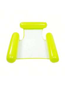 1pc Inflatable Pool Float, 4-In-1 Pool Hammock, Mesh Bottom, Triple Tube Design, Durable PVC Material, Portable Floating Chair Bed, Suitable For Adults, For Pool, Hot Tub, Lake, Beach, Enjoy Pool Leisure Time | Vibrant Color Pool Float | Comfortable Mesh Bottom Adult Pool Float