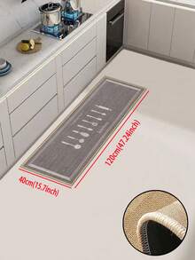 1 件装柔软橡胶亚麻厨房地垫，3.5 毫米厚厨房地毯，简约现代风格厨房吸水地垫，大尺寸地毯，缝边防止脱皮，吸水易清洁，亚麻表面，泡沫中间层，橡胶底部，适用于厨房地毯、厨房装饰、婚礼装饰、家居装饰、浴室地垫、入口地垫、洗衣房地垫、走廊地毯、客厅地垫等。 - 彩色 - 查看 16