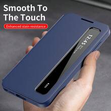Magnetic Leather Case Compatible With Apple 7/8/X/XS/XR/11/12/13/14/15 Pro Max, Galaxy S22/S23/S24/S26+ UA04/A05/A14/A15/A24/A25/A34/A54, OPPO, VIVO, Redmi 13c - Blue - View 5